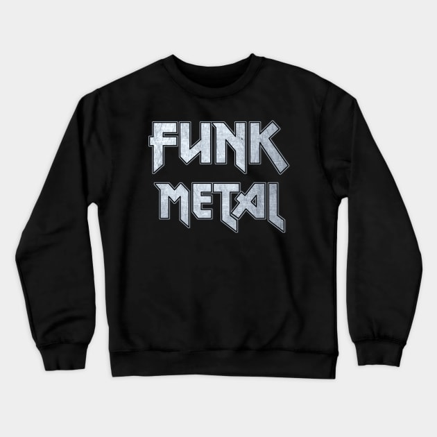 Funk metal Crewneck Sweatshirt by KubikoBakhar